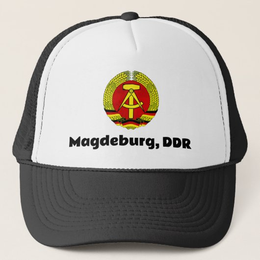 Magdeburg, DDR, Magdeburg,ドイツ(Ossi) キャップ (正面)