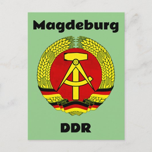 Magdeburg, DDR, Magdeburg,ドイツ(Ossi) ポストカード (正面)