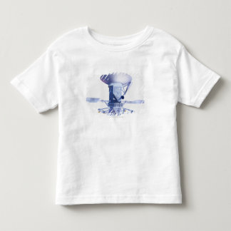 Magellanの宇宙船のイラストレーション トドラーTシャツ
