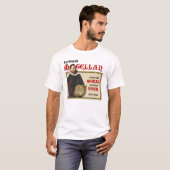 Magellanの1519年の世界旅行(人のライト) Tシャツ (正面フル)