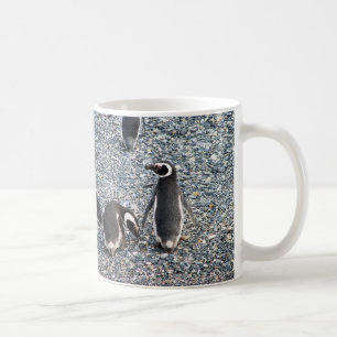 Magellanicのペンギン、ビーグル犬チャネル、パタゴニア コーヒーマグカップ