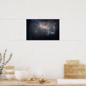 Magellanic dwarf irregular galaxy NGC 4449 ポスター (キッチン)