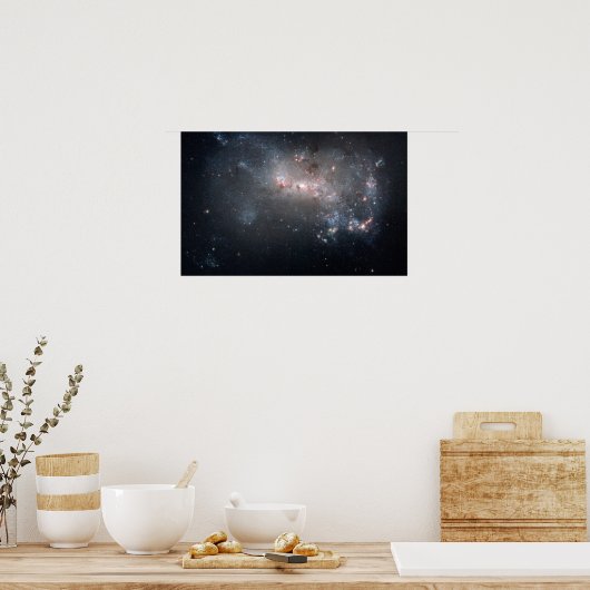 Magellanic dwarf irregular galaxy NGC 4449 ポスター (キッチン)