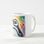 Magellanic Penguin 190724AREF124 - Watercolor コーヒーマグカップ (正面右)