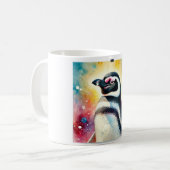 Magellanic Penguin 190724AREF124 - Watercolor コーヒーマグカップ (正面左)
