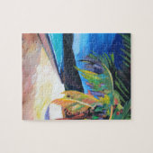 Magenの湾セントトーマス米国バージン諸島のビーチ ジグソーパズル (横)