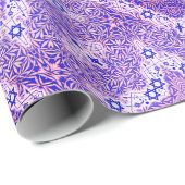 Magen Davidおよびヤナギの葉 ラッピングペーパー (ロールコーナー)