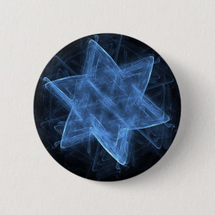 Magen David Fractal 缶バッジ