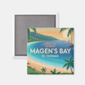 Magen's Bay, St. Thomas マグネット (正面/裏面)
