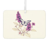 Magenta Butterfly Bush カーエアーフレッシュナー (裏面)