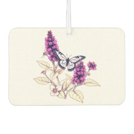 Magenta Butterfly Bush カーエアーフレッシュナー