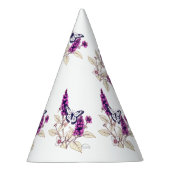 Magenta Butterfly Bush パーティーハット (右)