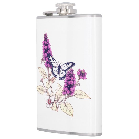 Magenta Butterfly Bush フラスク (左)