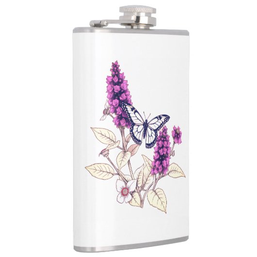 Magenta Butterfly Bush フラスク (右)
