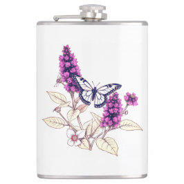 Magenta Butterfly Bush フラスク