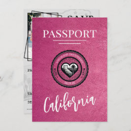 Magenta California Passportの保存日 セーブザデート