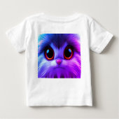 Magenta-Cute ベビーTシャツ (裏面)