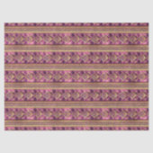 Magenta Gold Christmas Pattern#27 ID1009 薄葉紙 (正面)
