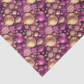 Magenta Gold Christmas Pattern#31 ID1009 薄葉紙 (詳細)