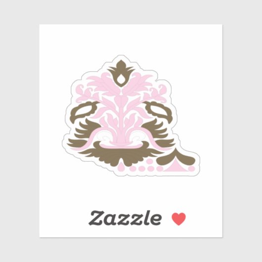 Magenta-Red, Yellowish Orange  decorative シール (シート)