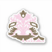 Magenta-Red, Yellowish Orange  decorative シール (正面)