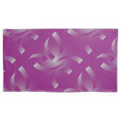 Magenta ribbons 枕カバー (正面左)