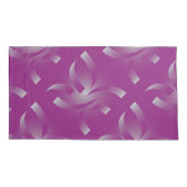 Magenta ribbons 枕カバー (裏面-左)