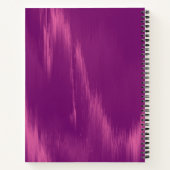 Magenta Shimmer ノートブック (裏面)