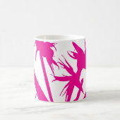 MAGENTA - Tazon con Flor del paraíso en fucsia コーヒーマグカップ (中央)