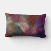 Magentasの水彩開花 ランバークッション (裏面)