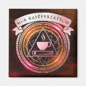 Mages of Badassery - Kaffeeklatsch Burgundy マグネット (正面)