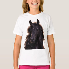 Magestic black stallion tシャツ