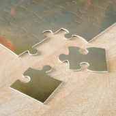 Magestic Unicorns forest sunrise ジグソーパズル (側面)