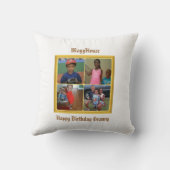 MaggHouzeの誕生日の枕 クッション (裏面)