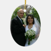Maggieおよびエリックのオーナメント セラミックオーナメント (正面)
