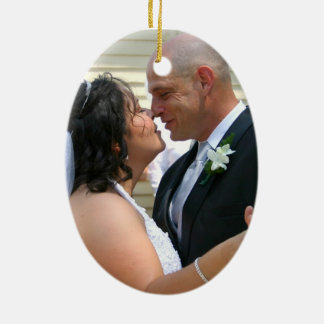 Maggieおよびエリックのオーナメント セラミックオーナメント