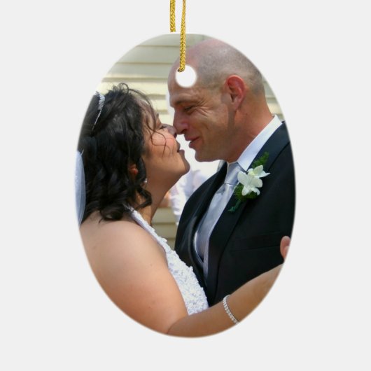 Maggieおよびエリックのオーナメント セラミックオーナメント (裏面)