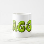 Maggie Name Kiwi Style Tasse Teetasse Kaffeetasse コーヒーマグカップ (中央)