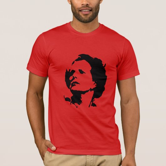 Maggie Thatcher (Che Guevara Style) Tシャツ (正面)