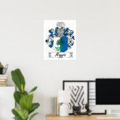 Maggio Family Crest ポスター (ホームオフィス)