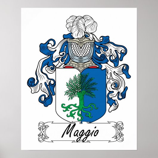 Maggio Family Crest ポスター (正面)