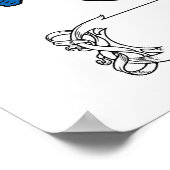 Maggio Family Crest ポスター (角)