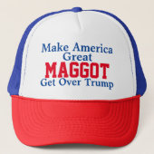 MAGGOTの動きがアメリカ素晴らしをトランプ越えさせる キャップ (正面)