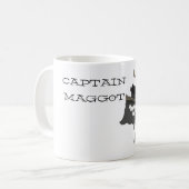 Maggot大尉のマグ コーヒーマグカップ (正面左)