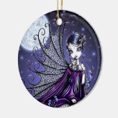"Maggy"のゴシック様式月の妖精のオーナメント セラミックオーナメント (左)