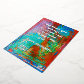 "MAGHIEによるカード" #CARDSBYMAGHIE CARDSBYMAGHIE.COM 箔シーズンカード (回転した状態)