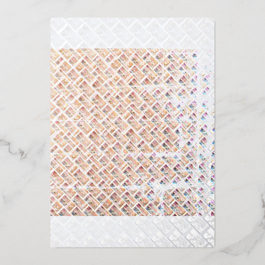 "MAGHIEのカード" #CARDSBYMAGHIE CARDSBYMAGHIE.COM 箔シーズンカード (正面)