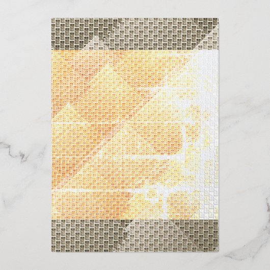 "MAGHIEのカード" #CARDSBYMAGHIE CARDSBYMAGHIE.COM 箔シーズンカード (正面)