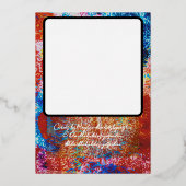 "MAGHIEのカード" #CARDSBYMAGHIE CARDSBYMAGHIE.COM 箔シーズンカード (裏面)