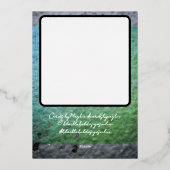 "MAGHIE製カード" #CARDSBYMAGHIE CARDSBYMAGHIE.COM 箔シーズンカード (裏面)